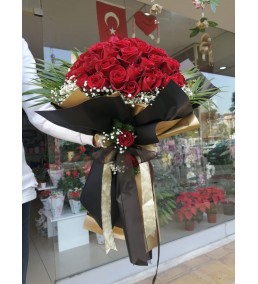Kırmızı Gül Buketi 2